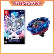 Furyu Beyblade X XONE Beyblade X XONE- Switch & Shinobi Knife 4-60LF Metal Coat Blue [Direct from Ja