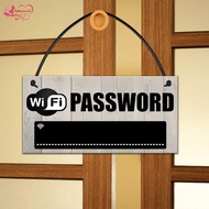 Abbraccia 1 Piece Hanging  Password Plate  For Hanging  and hotel Internet Pub Wooden Cafeteria