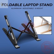 Nuoxi Laptop Stand Aluminum Foldable Adjustable 6th Height - N3