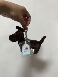 Jellycat 臘腸狗毛絨鑰匙扣
