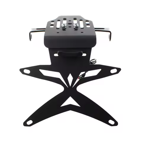 Motorcycle License Plate Holder for KAWASAKI Z300 Z400 Z650 Z750 Z800 Z900 Z1000 Can be folded Tail 