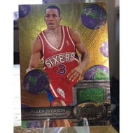 1997-98 Metal Universe Allen Iverson Reebok Gold Card 20