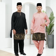 ♥XS to L- Baju Melayu Teluk Belanga Dewasa Berpesak Traditional.Baju Melayu Johor Sepasang Sedondon.Baju Melayu Murah♜