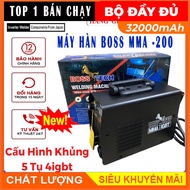 Máy hàn boss 200a tặng full bộ phụ kiện dây hàn máy hàn điện tử boss máy hàn que máy hàn mini máy hà