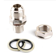 1PCS Car Modified Accessories DIY Turbo Oil Pan / Oil Sump Return Drain Adapter Bung Fitting 10AN