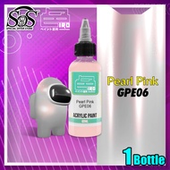 Acrylic Paint 60ml IRO Paint Solvent Based Airbrush Pre-thinned Paint Pearl Series DIY Gundam Color 