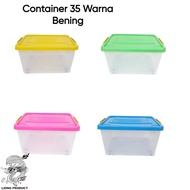 35 Liter Container Box - Clear Brand Liong Product