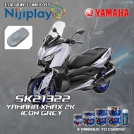NIJIPLAY SK21322 ICON GREY YAMAHA XMAX 2K MOTOR PAINT ( KENA BELI MATT CLEAR  )