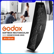 Godox Softbox Rectangular Honeycomb Grid Bowens Mount 30x120cm - SB-FW-30120