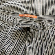 Celana vintage stripe selvedge accent spin japan second