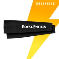 Royal Enfield Motor Black Arm Sleeves Drifit Motorcycle Accessories AUTOMOTEEVE (BOTH PRINTED)