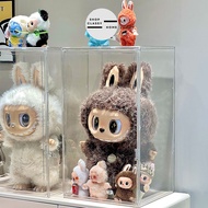 Shopclassyhome Acrylic Labubu Zimomo display storage box angel stackable Magnetic door doll dust-pro