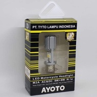 Bohlam Depan Lampu Depan H6 LED AYOTO M2A Kemasan Kuning