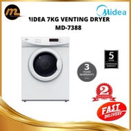 MIDEA 7KG VENTING DRYER MD-7388