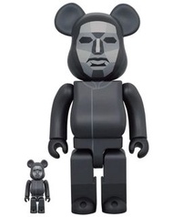 (已截訂) 預訂 Medicom Be@rbrick 魷魚遊戲 Squid Game Frontman 400% + 100% &amp; 1000% bearbrick