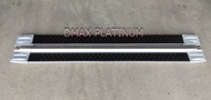 บันไดข้าง DMAX PLATINUM/บันไดเสริมข้างรถดีแม็กแพลตตินั่ม/บันไดอลูมิเนียมพร้อมขาติดตั้ง