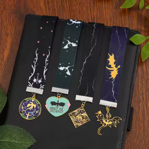 Fantasy Dragon Ribbon Bookmark Fantasy Novel Fan Book Accessory Dragon Enthusiast Book Marker School