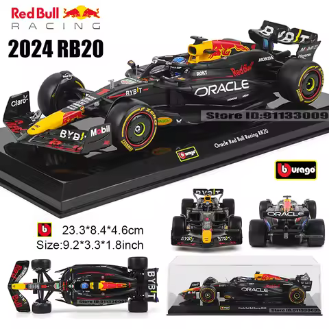 Bburago 1:24 2022~2024 F1 series various styles Red Bull #1 Max Verstappen #11 Sergio Perez Formula1