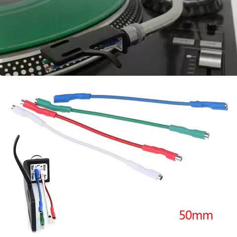4 7N connection cables, oxygen free copper vinyl player replacement cables, vinyl player arm matchin