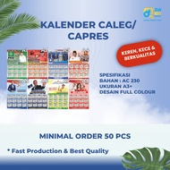 Caleg CALENDAR, CAPRES CALENDAR, 2024 CALENDAR, A3 CALENDAR - PRINT 2024 ELECTION CALENDAR