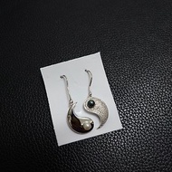 珍珠耳環 - 太極款