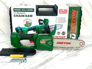 Thân Máy Cưa Xích Dùng Pin DEKTON M21-CS08BL không chổi than Sử dụng chân pin phổ thông