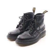 【二手】馬丁Dr.Martens101六孔靴，黑色皮革，女款，二手