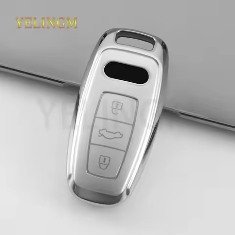 Shell Fob For Audi Q8 RS Q8 A6 C8 S6 RS6 A7 S7 RS7 A3 8Y A8 D5 4N RS E-tron GT Q4 Q7 4M NEW TPU Car 