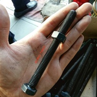 Steel bolt 8.8 m12 x 120 black bolt m12 key 19 steel noA325 10.9 12.9