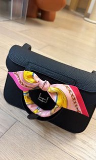 Hermes halzan 25 noir 黑銀扣 2024二月單