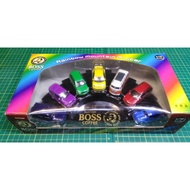 SUNTORY BOSS COFFEE Limited Souvenir JAPAN - Rainbow Mountain Minicar