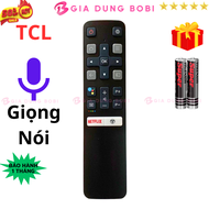 Remote điều khiển tivi TCL Mã 07 Giọng Nói 2020 điều khiển TV TCL Smart các dòng tivi internet - Tặn