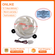 มอเตอร์พัดลมทำความเย็นพัดลม TCL ใหม่2104120006 D0C2768CLEA DC12V 2.5W 1200r/นาที