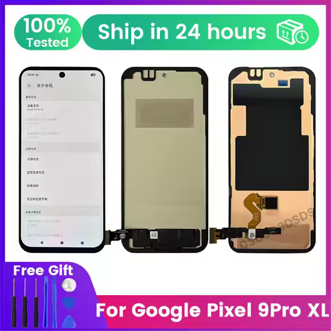 Amoled For Google Pixel 9Pro XL screen No with Frame Display Digital Touch Screen Replacement TFT fo