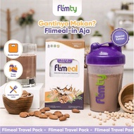 Flimeal CONTAINS 4 SACHETS | Flimty meal replacement ORIGINAL ORIGINAL MILK CHOCOLATE FLAVOR