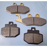 Vespa GTS 150 / GTS 300 -Disc Pad Set -4 pcs // Front Disc Pad -2 pcs  // Rear Disc Brake Pad -2 pcs