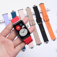 [HOT JUXXKWIHGWH 514] สายซิลิโคนสำหรับนาฬิกา Huawei FIT นาฬิกา Smartwatch อุปกรณ์เสริมสายรัดข้อมือ Correa Huawei Watch Fit 2021สาย