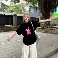 Strawberry Bear Painting Art T-Shirt - Limited Edition by EU Artist