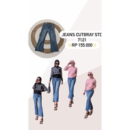 Unfinished Cutbray Jeans 7121