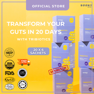 BoonY & Co Tribiotics: Prebiotics + Probiotics + Postbiotics [180s]