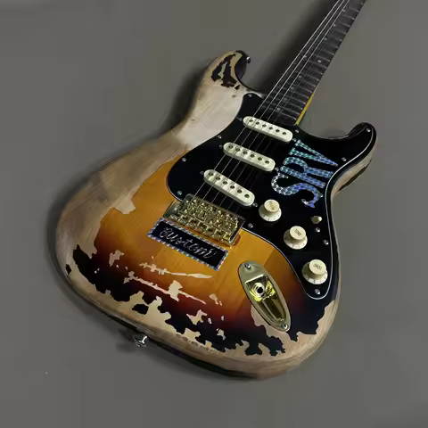 SRV STS Alder wood Body Rosewood Fingerboard Electric Guitar Free Shipping In Stock