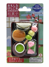 Iwako Japanese Sweets Eraser Set