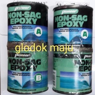Promo non-sag epoxy water pioneer glue 1/2 print A (400go)+B(395g) Discount