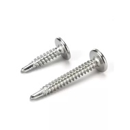 304 Stainless Steel Cross Large Flat Head Drill Tail Screw M4.2/M4.8 (XD-VN)