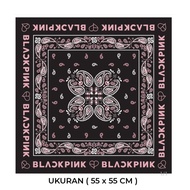 Blackpink Deadline merch pop up Bandana - blackpink word tour deadline scarf - blackpink slayer