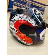 HELMET NAKANO CBR S70 S-70 S 70 ARAI DESIGN TIPTOP SIRIM HELMET