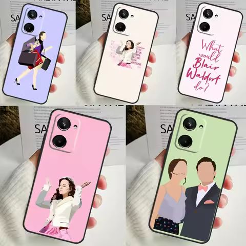Blair Waldorf Chuck Gossip Girl Case For Realme C67 C55 C53 C51 C35 C33 C31 C30 C25s C21Y GT Neo 5 G