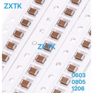 100pcs SMD capacitor MLCC 0603 0805 1206 104K 105K 106K 224K 225K 226K 474K475K 476K Chip capacitor