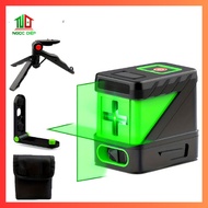 Hilda 2-line laser level has high accuracy, blue beam