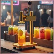 [BububuMY] Manual  Machine Hand Tool Professional Hand Crank Canning Machine Lid Presser for Bottles